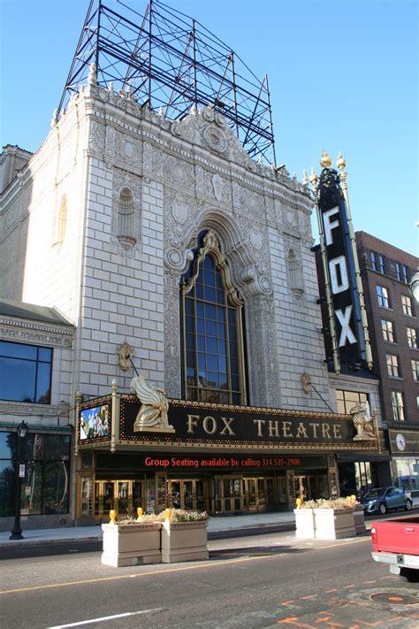 St. louis fox - The Fox Theatre is pleased to offer seating and other accommodations for our patrons with special needs. All special accommodations can be requested through MetroTix at 314-534-1111 or 800-293-5949, 9am to 9pm.